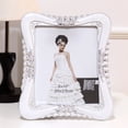 thumbnail image 4 of Elegant Silver Resin Photo Frame Set for Romantic Decoration with 10 Inches Display Size, 4 of 8