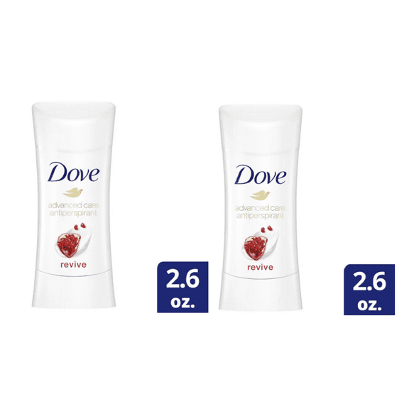 Dove Revive Deodorant Advanced Care With A New Skin-loving Moisturizer 2 Pack
