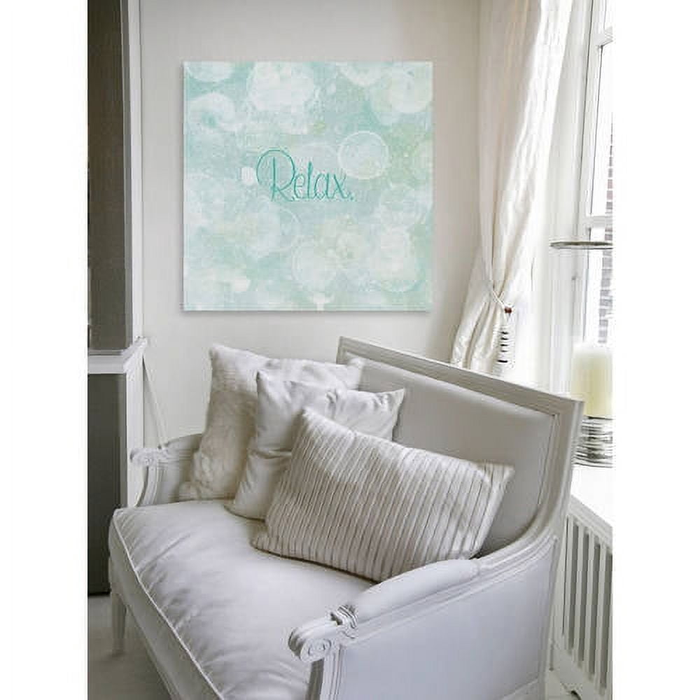 "Bubble Bath I" Painting Print on Wrapped Canvas