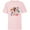 Soft Pink, variant on Disney 100 Years of Music and Wonder Color Fill Tunes D100 - Short Sleeve T-Shirt for Kids - Customized-White