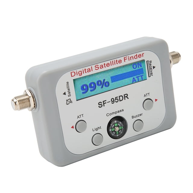 Buscador de señal de satélite digital, Buscador de satélite digital 950 Buscador de satélite digital Medidor de señal de satélite con brújula Grado profesional