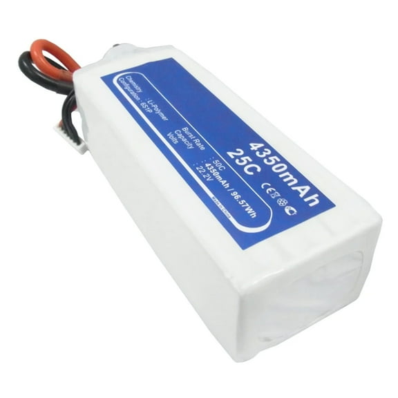 Batteries N Accessories BNA-WB-P9225 Cars Battery - Li-Pol, 22.2V, 4350mAh, Ultra High Capacity - Replacement for RC CS-LT988RT Battery