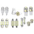 thumbnail image 1 of Kit de paquete interior LED compatible con luces de matrícula T10 de 1.417 in con cúpula de mapa., 1 of 5