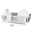 thumbnail image 1 of simplehuman Stainless Steel Frame Dish Rack, 1 of 5