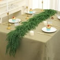 thumbnail image 5 of Pre-Lit Christmas Garland Simulation Rattan Christmas Decoration Pines Needle Wreath Soft Gel Handle Christmas Rattan Simulation Greenerys Home Decoration Holiday Floral Garland, 5 of 9