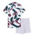 thumbnail image 3 of Vedolay Workout Short Sets Men Short Sets Summer Casual 2023 Short Pants And T-Shirt,Black XXL, 3 of 4