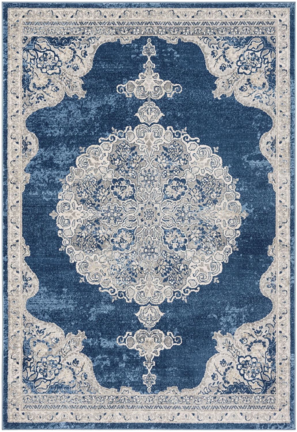 SAFAVIEH Brentwood Harland Floral Bordered Area Rug