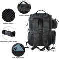 thumbnail image 3 of Fishing Backpack, Water Resistant Fishing Tackle Box Bag with Rod Holders & Cooler, Gear Gifts for Men, 3 of 8