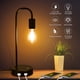 thumbnail image 2 of Lámpara de mesa industrial con dos puertos de carga USB regulable sin escalones Leyfeng  Luz de mesa, 2 of 7