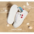 thumbnail image 5 of LUCKY STEP Womens Printed Fashion Sneakers Non Slip Comfortable Casual Shoes,Cherry, 5 of 11