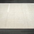 thumbnail image 6 of Abani Nuevo Collection Area Rug Mid Century Modern Bedroom Living Room Decor Floor Rug 8 x 10 Beige Cream, 6 of 11
