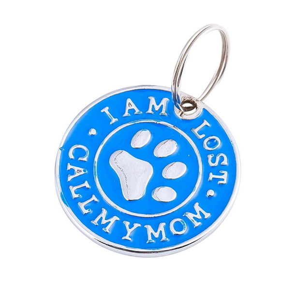 Toyfunny Cute Mini More Diamond Paw Dog Cat Id Name s Pet Jewelry Necklace Walmart Com Walmart Com