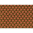 thumbnail image 1 of Ahgly Company Machine Washable Indoor Rectangle Transitional Saffron Red Area Rugs, 5' x 8', 1 of 7