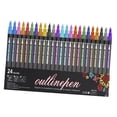 thumbnail image 4 of segolike Double Line Outline Markers Craft Pens for Card Making Scrapbooking Painting 24 Colors, 4 of 9