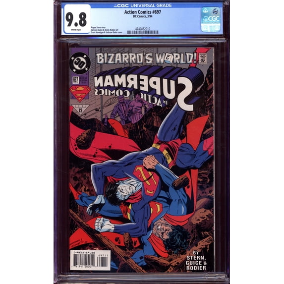 Action Comics #697 - CGC 9.8 Comic Book