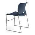 thumbnail image 5 of HON Olson Stacker High Density Chair, Regatta Seat/Back, Chrome Base, 4/Carton, 5 of 14