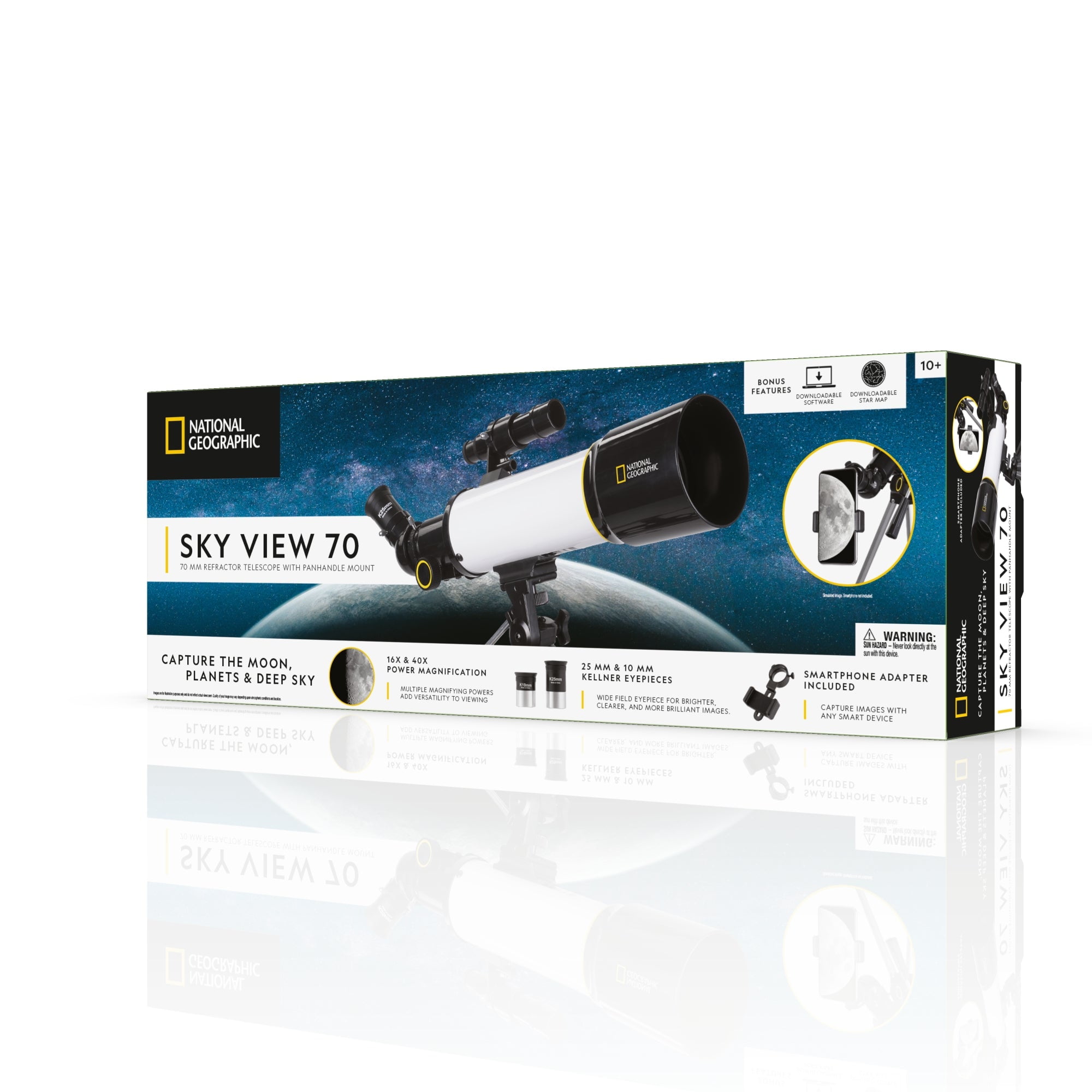 National Geographic Sky View 70 70mm Refractor Telescope with