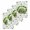 Off-White, variant on St Patrick's Day Kitchen Dish Towels for Drying Dishes Set of 3, Shamrock Leaf Coffee Cups Books Dark Green Waffle Weave Microfiber Hand Tea Bathroom Towels Quick Dry & Absorbent Towel 15.7x23.6