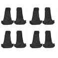 thumbnail image 1 of 8X Housses de Protection Universelles Imperméables en Nylon pour Voiture et Van avant Noir Paire, 1 of 8