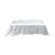 thumbnail image 2 of Sábana plana de satén con tacto sedoso | Sábana individual suave y lisa para cama | Resistente a las arrugas y a la decoloración | Ropa de cama hipoalergénica de fácil cuidado para el dormitorio., 2 of 6