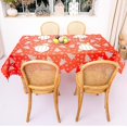 thumbnail image 5 of Christmas Tablecloth, Table Cloth Rectangular, 56inch X 70inch, C, 5 of 5