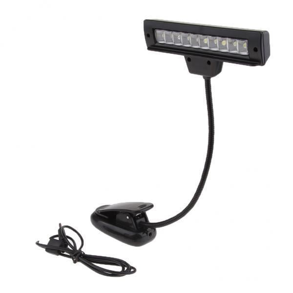 Luz de Lectura Recargable USB CUTICAT con Clip Flexible Luz de Noche Dormitorio