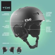 TSG Gravity Snowboard Ski Helmet, Hardshell, ABS, EPS, Different Sizes & Colors