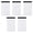 5 books, variant on Ywmsfl 1/5/10 Pcs A7 Lined Paper Pads Small Note Pad Pocket Notebook Scratch Pads