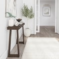 thumbnail image 3 of Plank+Beam 36” Solid Wood Console Table, Classic Farmhouse Style Sofa Table, Narrow Entryway Table for Hallway, Walnut, 3 of 6