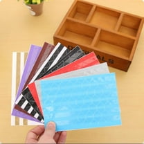 HONITANO 102 Pcs Scrapbooking Photo Mounting Corners Assorted Colors Diy Self-Adhesive PVC Stickers