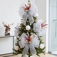 thumbnail image 6 of JeashCHAT Metal Mesh Ribbon with Foil, 10.23 inch x 32.81 feet Each Roll, Deco Mesh Ribbon for Christmas Tree, Wreaths, Swags, Centerpieces Decorating and Gift Wrapping, 6 of 6