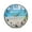 Type2315, variant on Seashell in Summer Beach Wall Clocks Battery Operated 11.9 Inch Round Clock Acrylic Silent Non-Ticking Bedroom Living Room Decorative Clocks