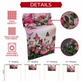 thumbnail image 5 of Pink Roses Table Runner 72 Inches Long,Spring Floral Butterflies Watercolor Modern Art Cotton Linen Table Runners Dresser Scarves,Fabric Tabletop Scarf Furniture Cover for Home Dinner Party 13"x72", 5 of 9