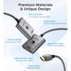 thumbnail image 5 of Conmutador HDMI Warrky 2x1 bidireccional 4K @60Hz con cable de 1 m, 5 of 8