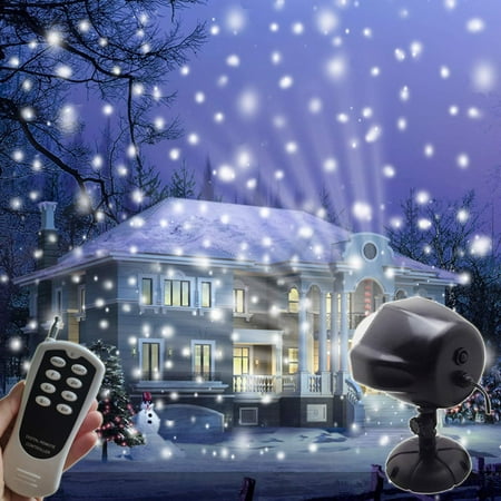 Indoor Outdoor Led Lights Snow Projector Waterproof Ip65 Indoor Outdoor Led Lights Snow Projector Waterproof Ip65 Security Timer Snowfall Light With Remote Controller