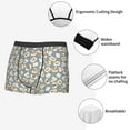 thumbnail image 4 of Disketp White Popcorn Men's Boxer Briefs,Soft and Breathable Cotton Underwear with ComfortFlex Waistband, 4 of 7