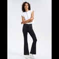 thumbnail image 4 of Leggings de Yoga de Mezclilla Ajustados con Bolsillos y Cintura Alta para Mujer Gris Oscuro XXL, 4 of 8