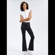 thumbnail image 4 of Leggings de Yoga de Mezclilla Ajustados con Bolsillos y Cintura Alta para Mujer Gris Oscuro S, 4 of 8