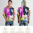 thumbnail image 7 of Finn Dog Adventure Time Unisex Sweatshirts Hoodies 3D Printing Fashion Hoody Pullover For Mens And Womens Winter Daily Adult Hooded Clothes With Drawstring And Pocket, 7 of 7