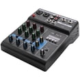 thumbnail image 1 of Portable Audio Mixer Professional 4 Channel Bluetooth Mixer DJ Console with Reverb Effect for Karaoke USB Live Stage KTV, 1 of 5
