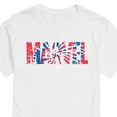 thumbnail image 3 of Marvel - Tie Dye - Men's Short Sleeve Graphic Tee, 3 of 5