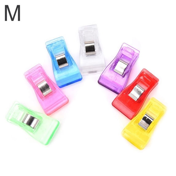 Multipurpose Sewing Clips 20 PCS Premium Quilting Clips Assorted Colors Fabric Clips For Sewing Supplies Quilting Accessories Crafting Tools MULTICOLOR