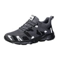 thumbnail image 2 of Breathable Knit Sneakers for Women Men, Lightweight Flexible Running Shoes with Camo Print, Comfortable Fashion Sport Walking Athletic Shoes, 2 of 7