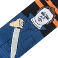 thumbnail image 4 of ODD SOX, Halloween Michael Myers, Fun Novelty Crew Socks, Men's Women's Horror Crazy, 4 of 6