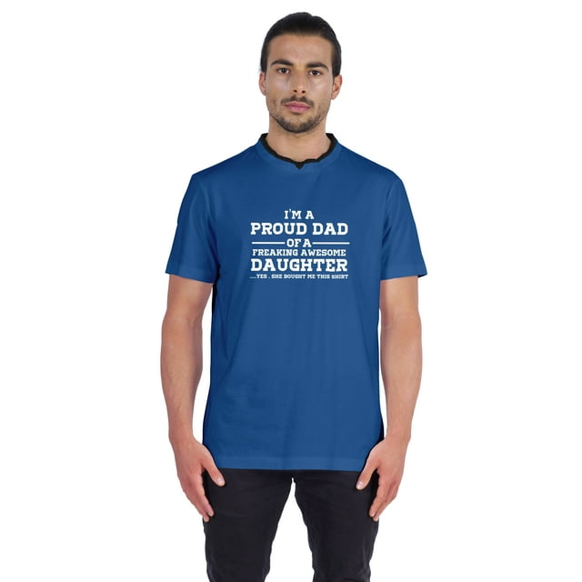 Inkmeso Graphique pour Hommes Je Suis un Fier Papa d'Une Fille Géniale