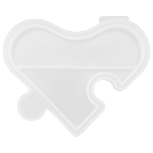 Molde de silicona, joyero de configuración manual Molde de silicona en forma de corazón Molde de corazón de bricolaje Lavable Flexible para caja de almacenamiento de bricolaje Unbranded 1218210060011