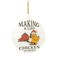 thumbnail image 1 of Christmas Hanging Pendant Letter Animal Curved Snowflake Festive Wooden Colorful  Shape Clear Pattern Reusable Decoration Pendant, 1 of 10