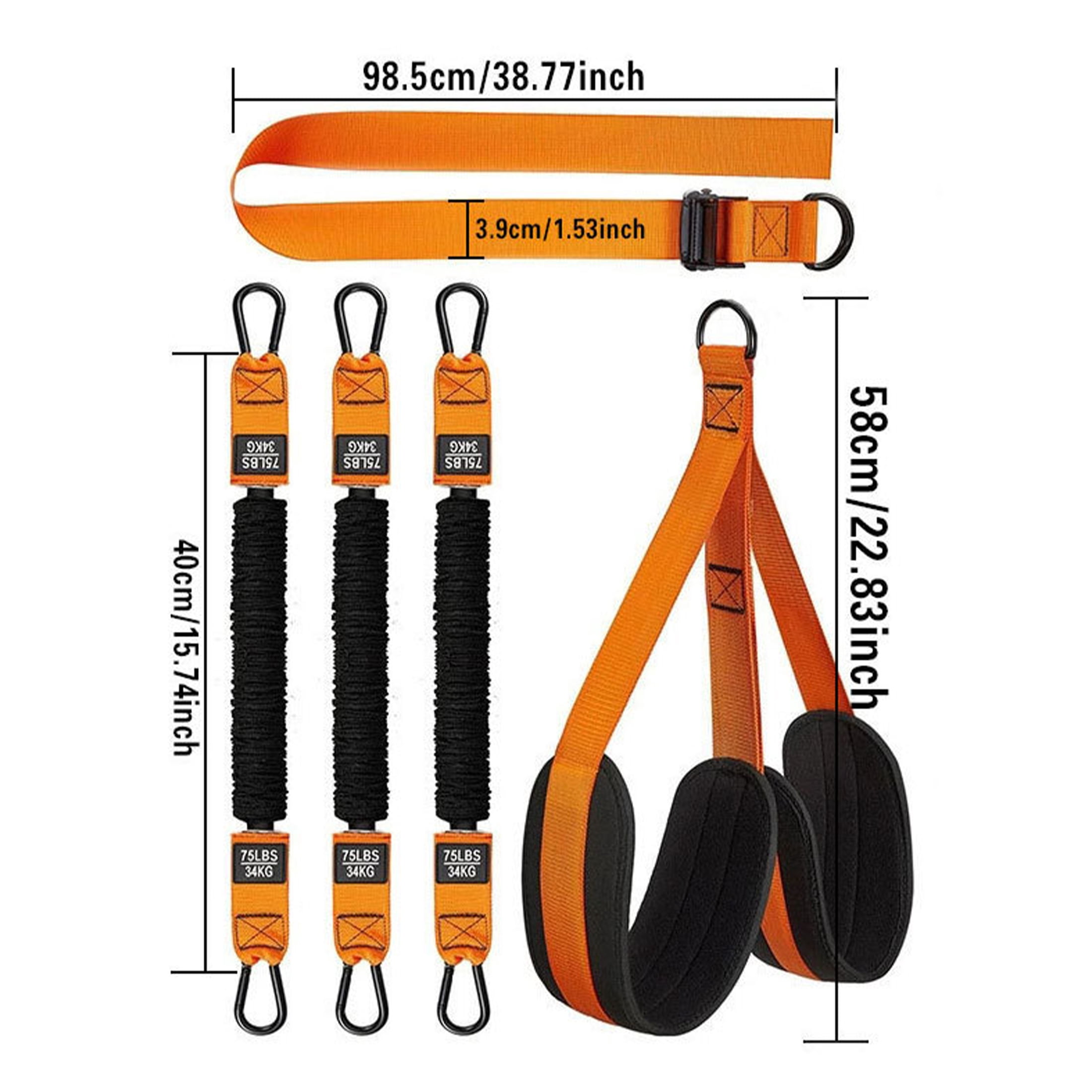 BESTSKY Pull Up Bands,Heavy Duty Resistance Bands for Working Out,Adjustable Weight Pull Up Bands Assistance Bands with Feet/Knee Rest,Workout Bands for Pull Up Bar,Strength Training