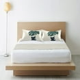 thumbnail image 6 of Yayeee Pillowcase King Size Set of 2 Satin Wrinkle Resistant Pillow Case, Black Cat Plants, 6 of 7