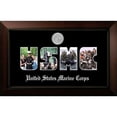 thumbnail image 2 of Campus Images MASSLG001S Patriot Frames Marine Collage Photo Legacy Black Cherry Frame with Gold Medallion, 2 of 2